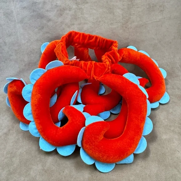 🐙Hanna Andersson Kid’s Octopus Tentacles Velour Costume Play Belt Adorable - Picture 1 of 3